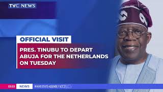 Pres. Tinubu To Depart Abuja For The Netherlands On Tuesday