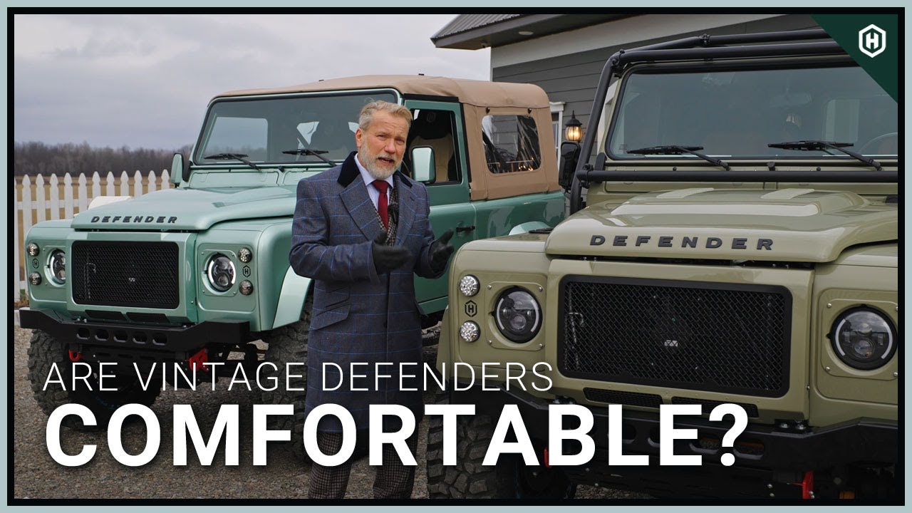 Are Vintage Defenders Comfortable?