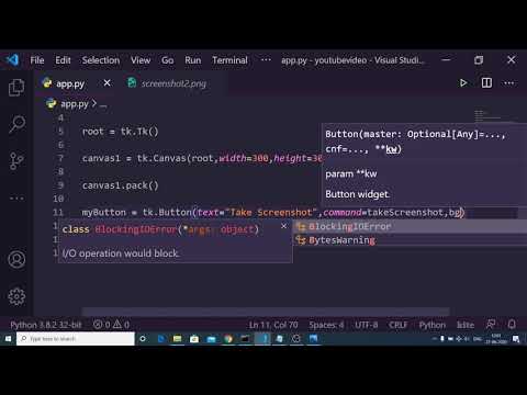 Screenshot Gui Using Python