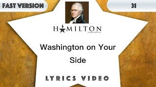 31 episode: Hamilton - Washington on Your Side [Music Lyrics] - 3x faster