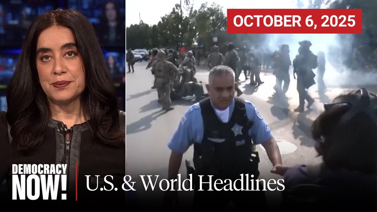 Top U.S. & World Headlines — October 6, 2025