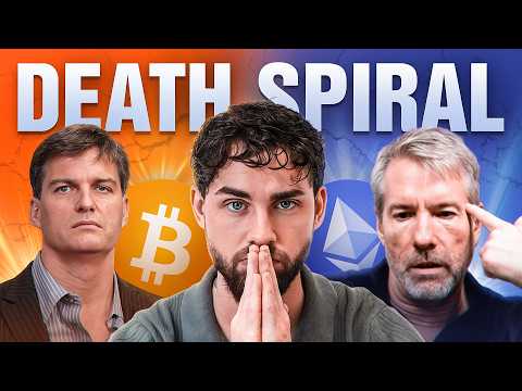 Michael Burry Just Called a Crypto DEATH SPIRAL!! The Data Proves He’s WRONG