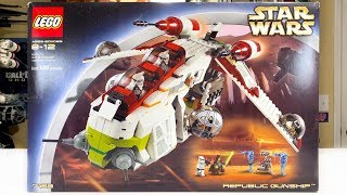 LEGO Star Wars 7163 Republic Gunship Review! (2002)