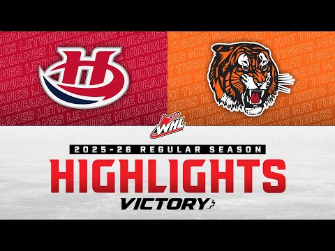 Lethbridge Hurricanes at Medicine Hat Tigers 01/10 | WHL Highlights 2025-26