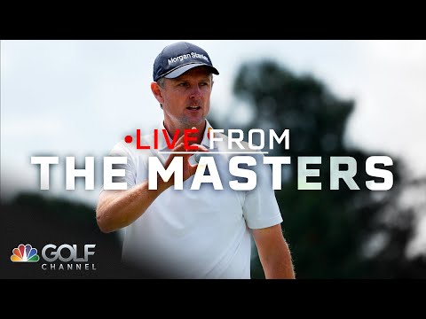 Justin Rose: 'In a great position' despite milder Round 2 | Live From the Masters | Golf Channel