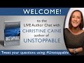 LIVE Author Chat with Christine Caine 