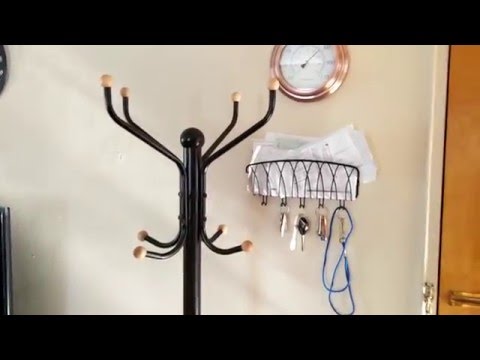 Songmics metal coat rack stand review