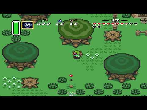 Lumberjack Tree piece of heart location - Zelda: A Link to the Past