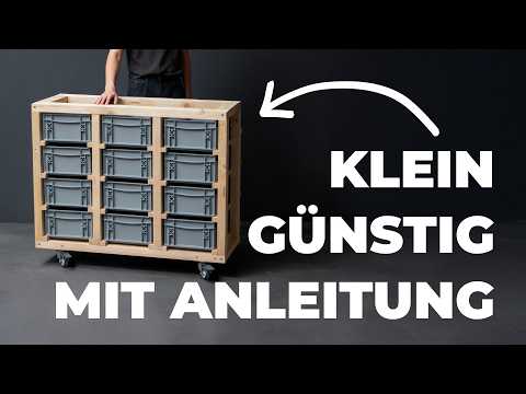 Zu groß, zu teuer? Hier kommt das bessere Stauraum-Regal für deine Werkstatt!