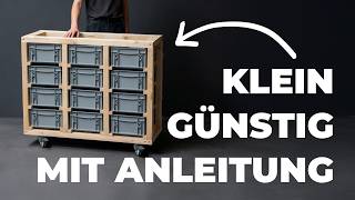 Zu groß, zu teuer? Hier kommt das bessere Stauraum-Regal für deine Werkstatt!