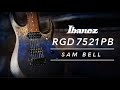Ibanez RGD7521PB-DSF Deep Seafloor Fade Flat thumbnail 3