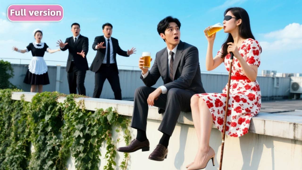 Blind Girl Accidentally Drinks CEO's Wine, Unexpectedly! CEO Falls For Her Instead Of Getting Mad!