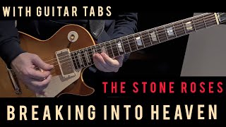 The Stone Roses - Breaking Into Heaven - Tutorial - Lesson  - Guitar tab #johnsquire #thestoneroses