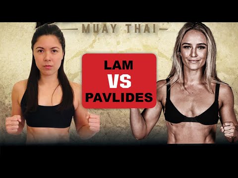 Tiff Lam Vs Nathalie Pavlides - Destiny Muay Thai 13