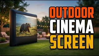 TOP 5 Best Portable Outdoor Projector Screens 2026
