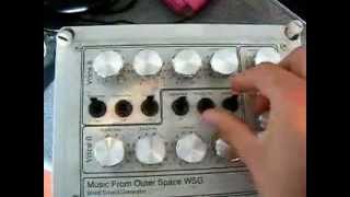 Video thumbnail for Music From Outer Space Weird Sound Generator by circitfied