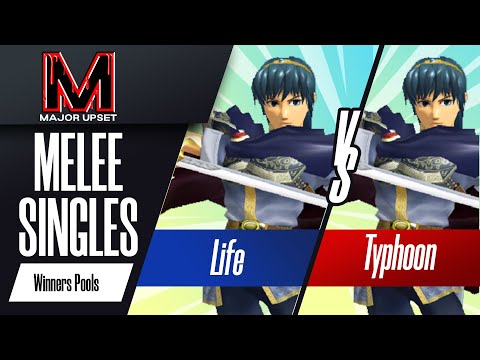 Life (Marth) vs Typhoon (Marth) - Melee Singles Winners Pools - MAJOR UPSET