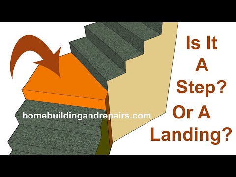The Difference Between Stair Steps And Landings - Building Code Education