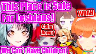 Everyone’s Reaction To Shiori’s Sudden Comment About Being Lesbians: