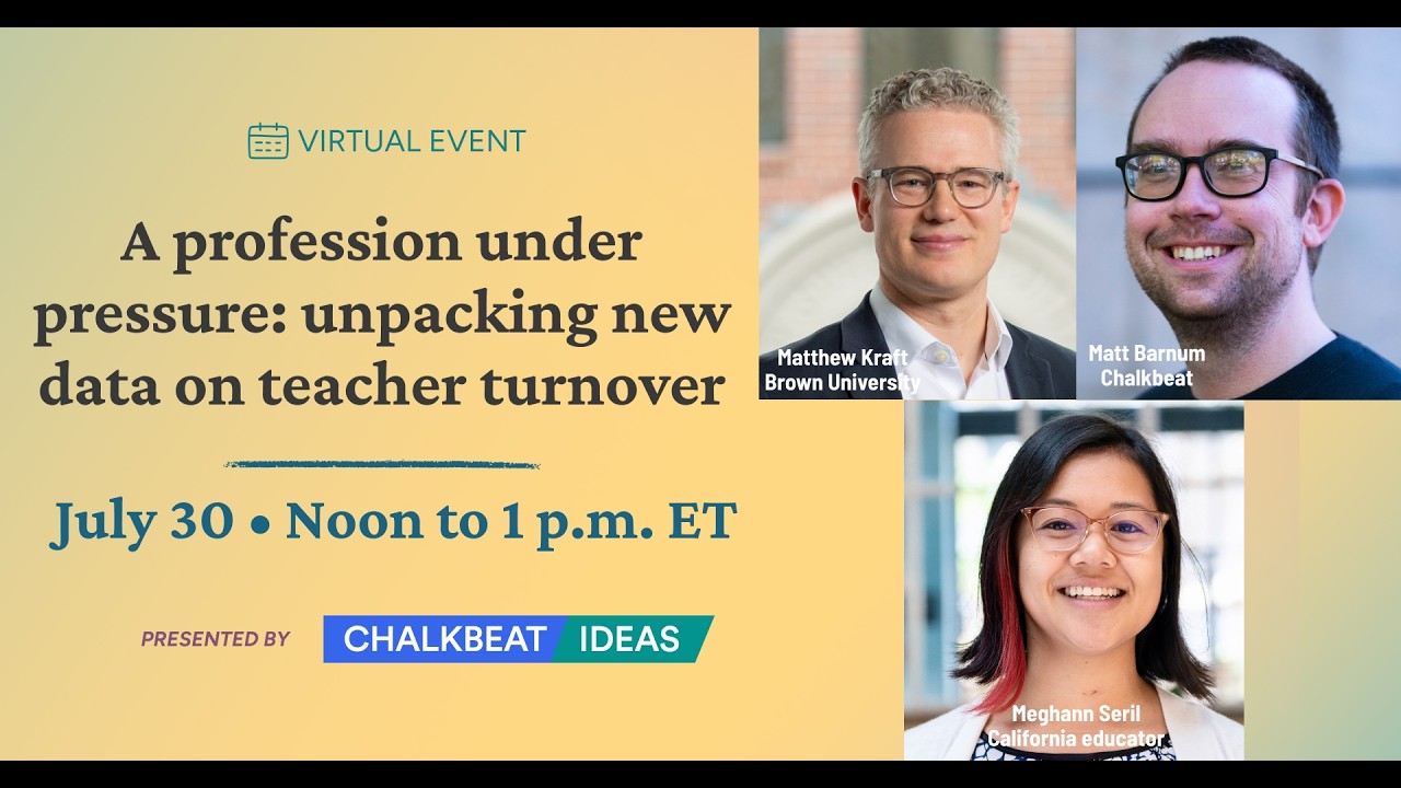 Video thumbnail for How a Years-Long Rise in Teacher Turnover Reshaped American Classrooms