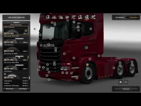 (Ets2 1.24.4.3)Scania RJL new Side Kit