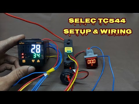 TC544 PID/On-Off Temperature Controllers