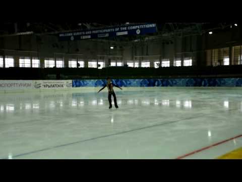 Anton Ivanov figure skating. Krylatskoe Open Cup