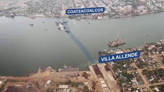 preview picture of video 'El primer túnel sumergido de Latinoamérica, en Coatzacoalcos, México'