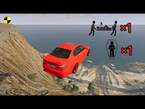 Realistic High-Speed Car Crashes in BeamNG.drive #72 | Ultra Detailed Crash Compilation