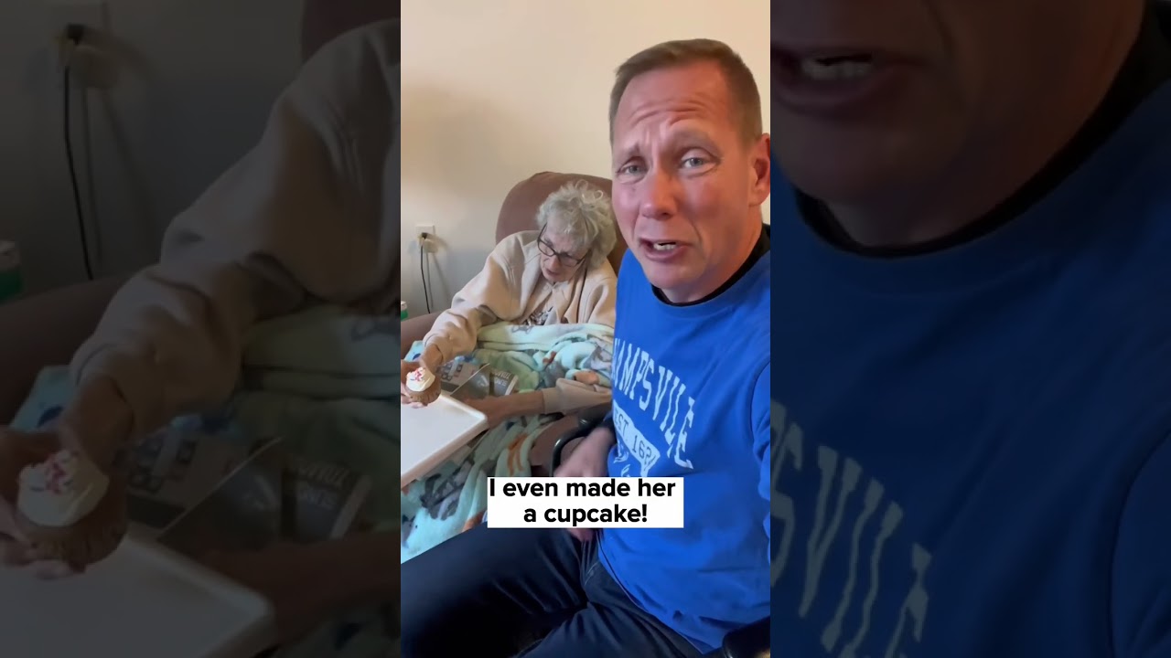 I visited my Mom in the nursing home for her 89th Birthday but she didn’t even appreciate it!