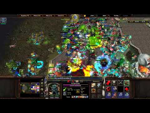 Footmen vs Grunts Warcraft 3 Practice Matches