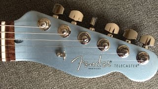 Video thumbnail for Fender Telecaster Matching Headstock  ★ UNBOXING  ★ Limited Edition American Standard by Greg Kocis