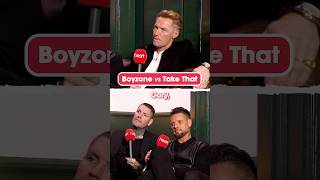 We love Boyzone’s friendly rivalry with Take That!