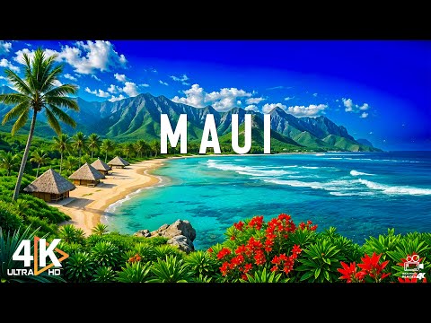 Maui, Hawaii 4K – Paradise Island with Scenic Drives and Hidden Beaches - VIDEO 4K UHD