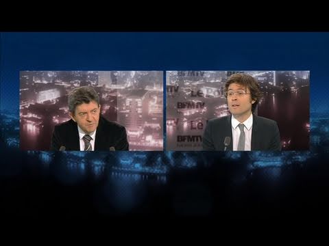 BFMTV 2012 - Interview Le Point, Jean-Luc Mélenchon