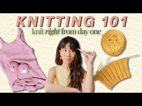 ALL the knitting basics in one video // EP 2: peri-knitting
