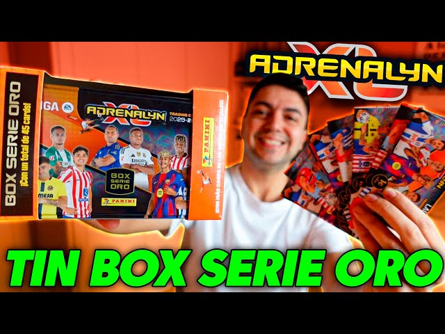 Vídeo relacionado con Panini Pack Coleccionista Adrenalyn XL LaLiga 2025-26, Box Serie Oro, Pocket Box Platinum 2026, Dream Box Total Kings y Deck Box