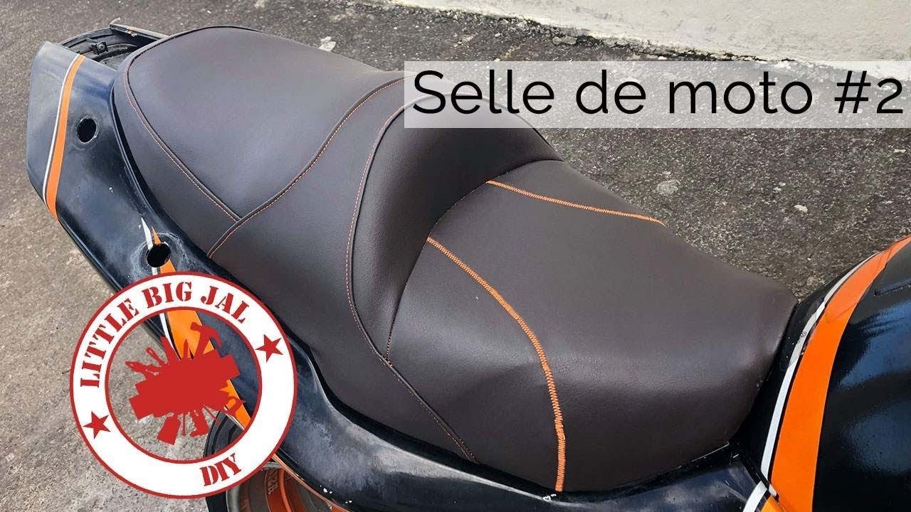 Refaire une selle de moto #2 L'assemblage