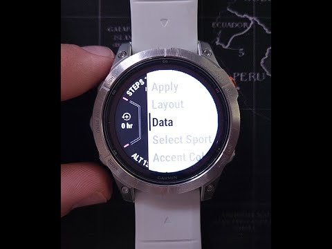 Garmin Fenix 7 Pro Tutorial - 2. Edit pre-loaded watch faces