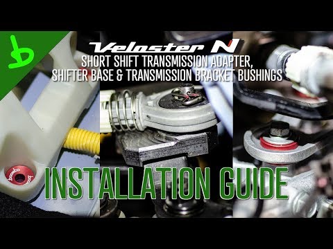How To Install | '19+ Veloster N Short Shift Transmission Adapter & Bushings Kit
