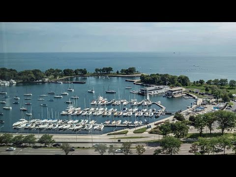 Corner 2-bedroom apartments with Belmont Harbor views