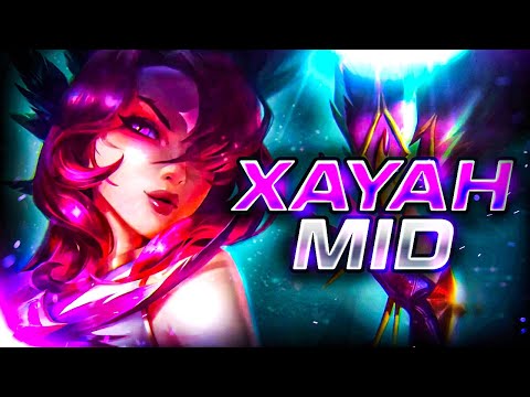XAYAH MID!? NEW BROKEN MID LANER ADC!!! HOW TO PLAY XAYAH MID LANE | DIAMOND ADC & MID