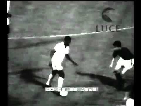 Pelé vs AS Roma (1960) Away (short highlights)