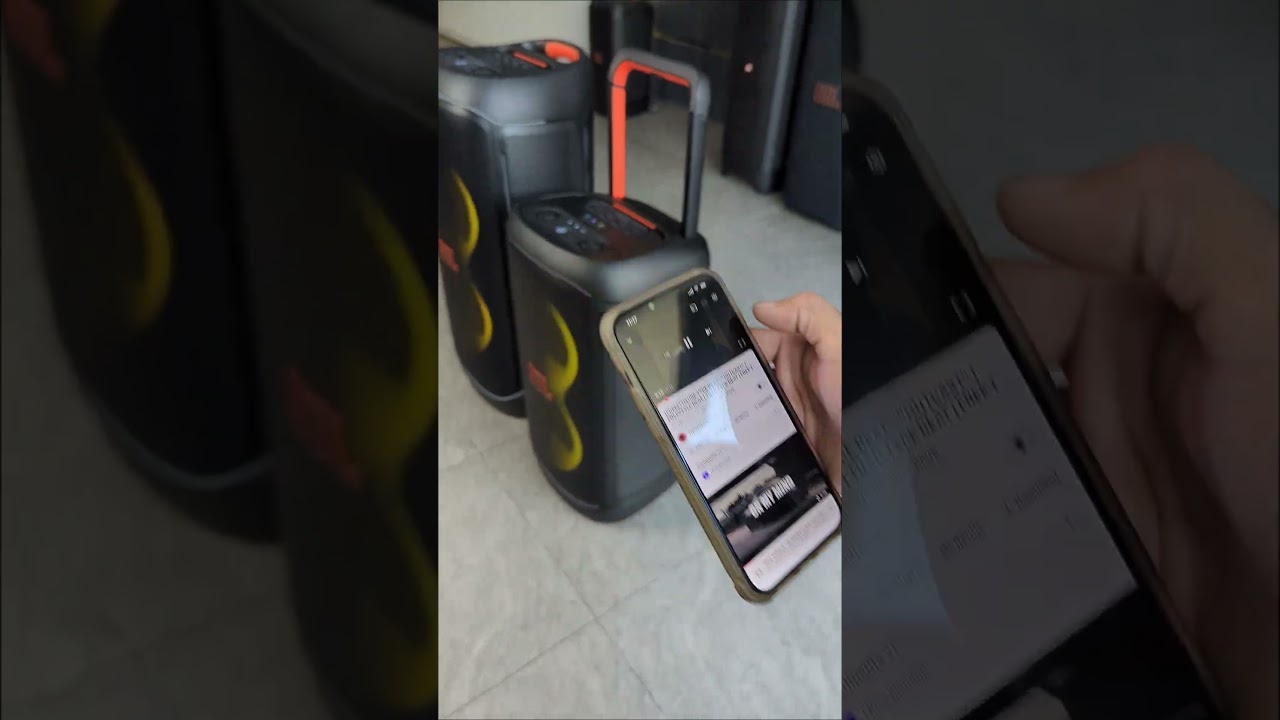 Aura Cast Mode 🔥 Partybox 520 & 720 #auracast #jbl #partybox520 #partybox720 #usa