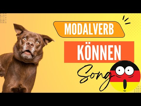 Das Modalverb KÖNNEN SONG | German modal verb CAN conjugation song with lyrics