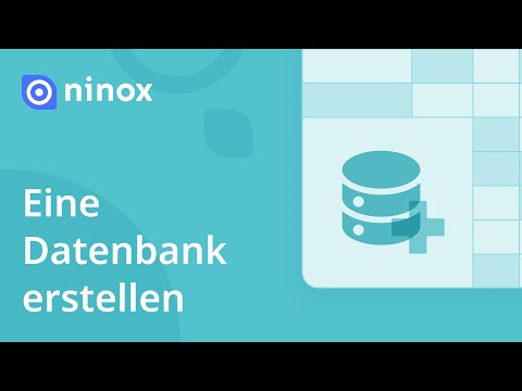 Eine Datenbank erstellen | Basics #1 | Ninox Tutorials