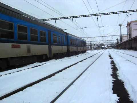 Odjezd vlaku R 1197 - Chomutov