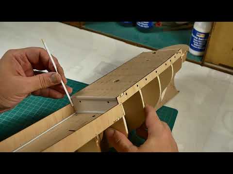 CASCO 012- Como colocar los remates de las amuradas 2. ENDURANCE - Modelismo Naval - Artesanía