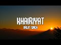 Khairiyat - (Lyrics Video) | Chhichhore | Nitesh Tiwari | Arijit Singh | Sushant, Shraddha | Pritam