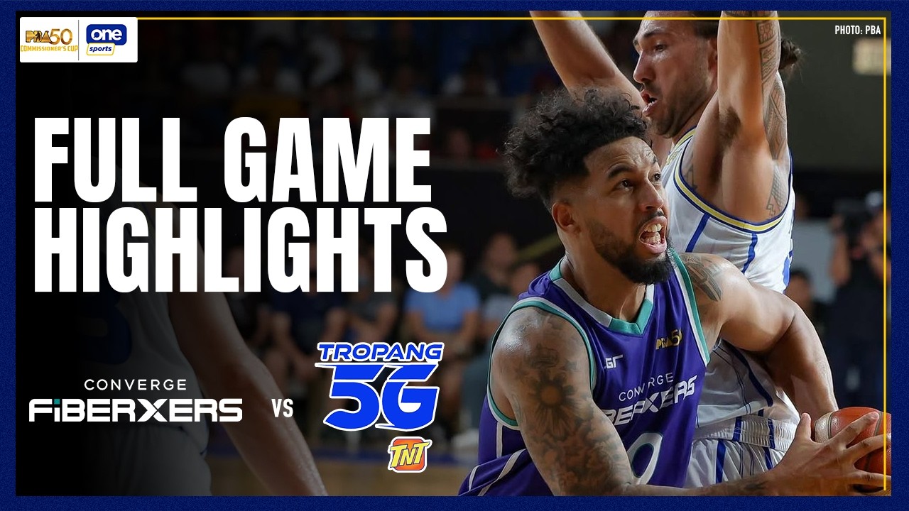 CONVERGE vs TNT | FULL GAME HIGHLIGHTS | PBA SEASON 50 COMMISSIONER’S CUP